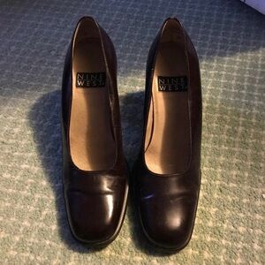 Nine West Women's Dark Brown Heels
